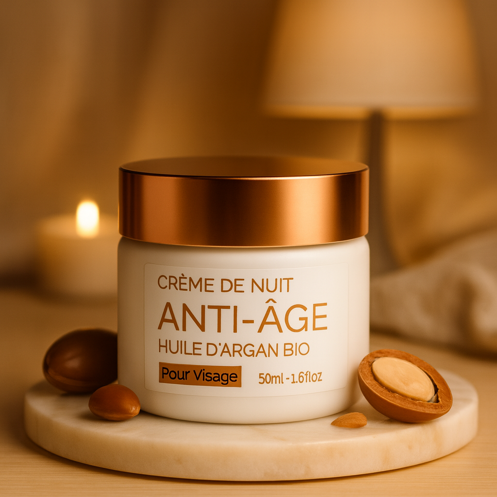 Crème de nuit argan bio 50ml – Image 2